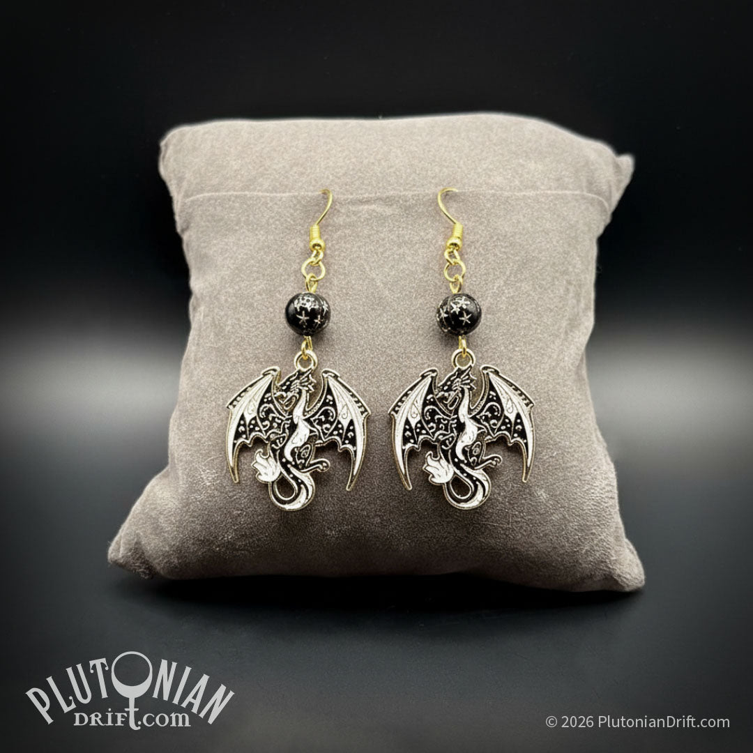 Constellation's Flight – Dragon Earrings