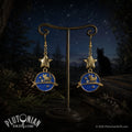 Escape Velocity – Stargazing Cat Earrings